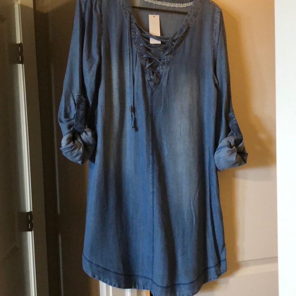 Denim dress